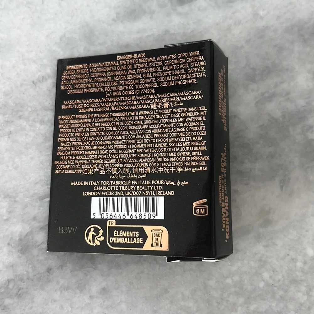 Charlotte Tilbury Exagger-Eyes Volume Mascara 2 mL